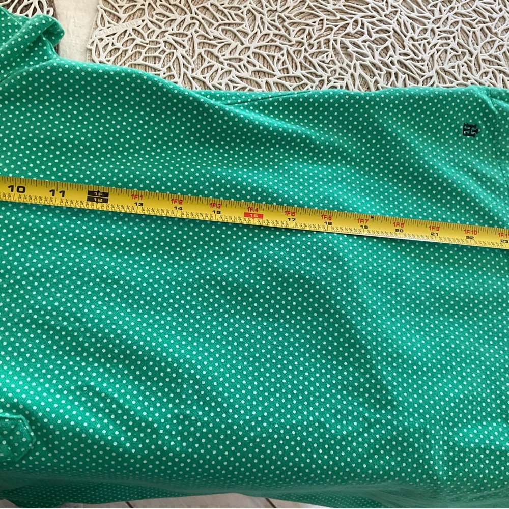 Tommy Hilfiger Green Polo Shirt - Picture 8 of 8
